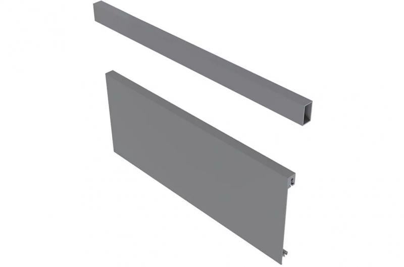 Передняя панель Axis Pro/рейлинг внутреннего ящика средний 1212 мм Графит (PB-AXISPRO-PANELWEW-95R)