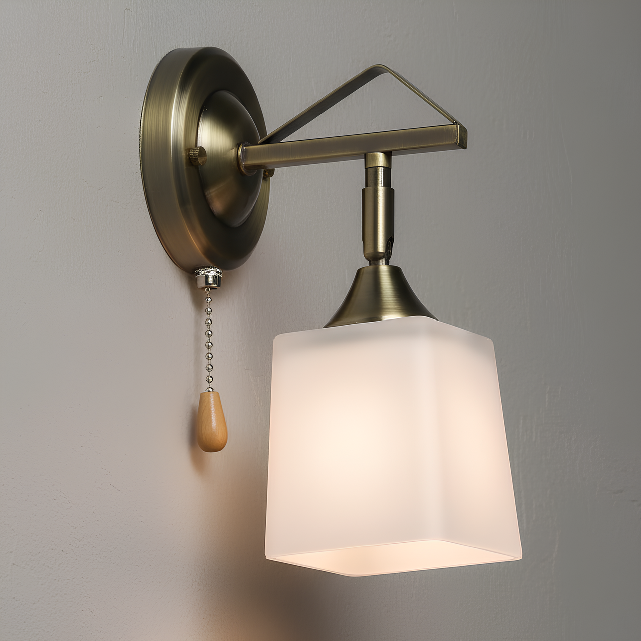 Бра Valeso з поворотним плафоном під одну лампу Е27 Бронзовий (B N6651/1W AB)