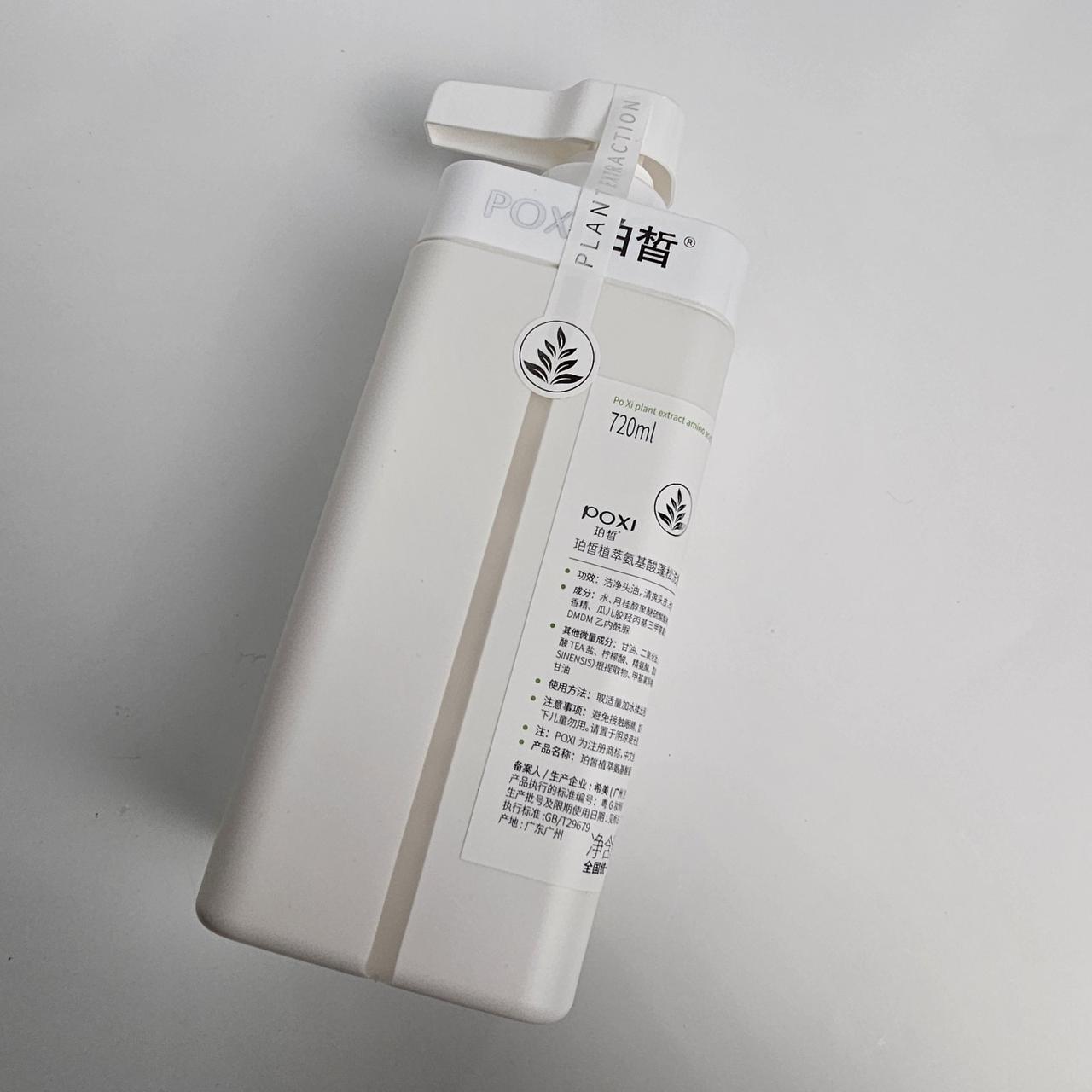 Шампунь для волос POXI с экстрактом растений аминокислот 720 мл (25713143) - фото 4
