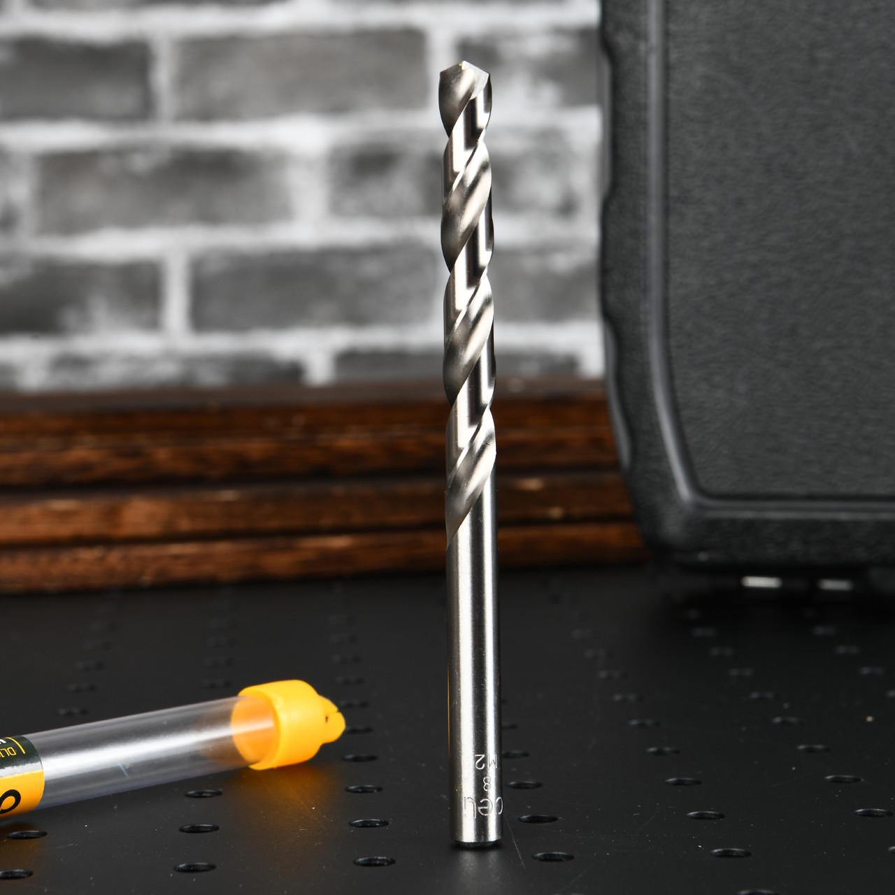 Свердло Deli Tools EDL16080G Hss D 8 мм (2591125181) - фото 2 Свердло Deli Tools EDL16080G Hss D 8 мм (2591125181) - фото 2