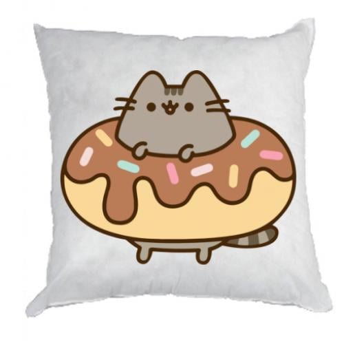 Подушка габардин Pusheen Donut (14583757-1-187714)