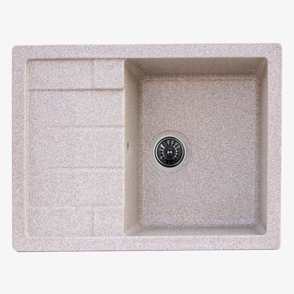 Мойка для кухни Platinum 6550 Lotos Карамельный