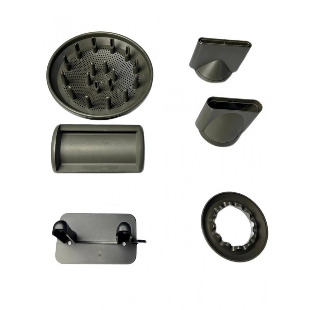 Фен-стайлер для волос 7 насадок в 1 Supersonic Premium Magic Hair 1600 Вт Розовый (HD07ProP) - фото 5 Фен-стайлер для волос 7 насадок в 1 Supersonic Premium Magic Hair 1600 Вт Розовый (HD07ProP) - фото 5