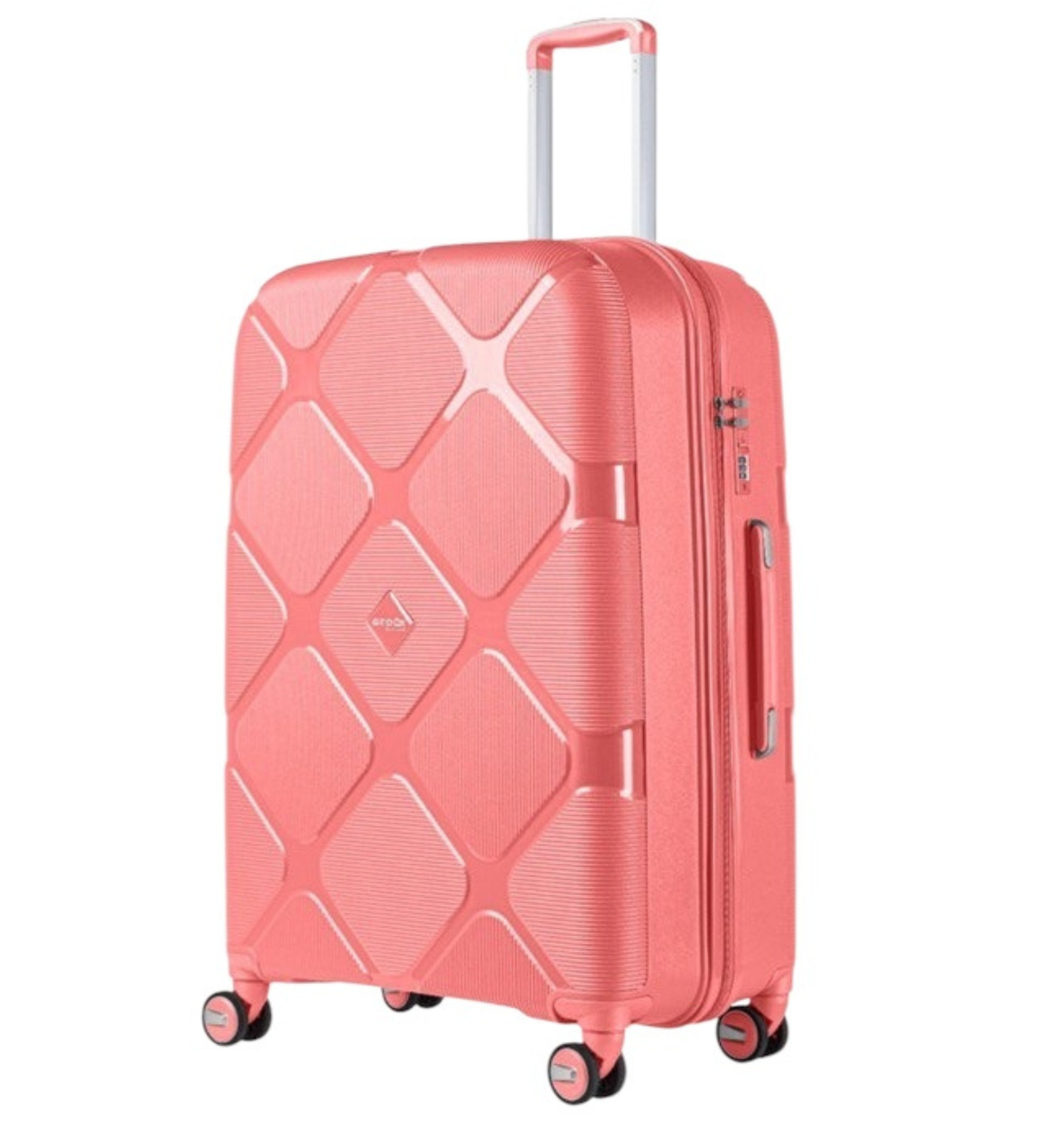 Чемодан Gedox PP007-L полипропилен на 4-х двойных колесах большой L 120 л - фото 1