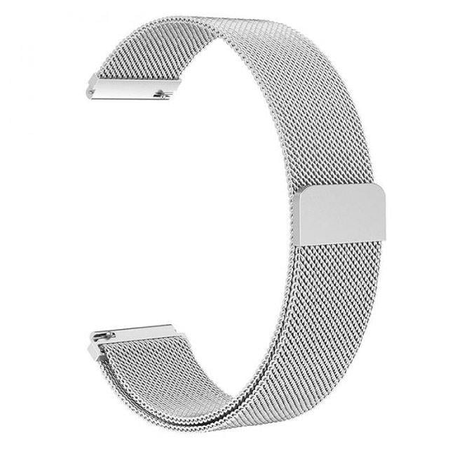 Миланский сетчатый ремешок для часов Samsung Galaxy Watch 3 45 мм SM-R840 Silver (1244743836)