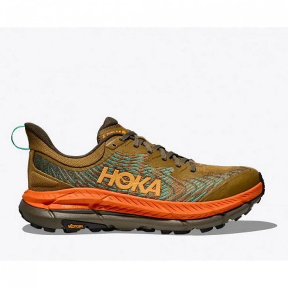 Кроссовки мужские для бега Hoka One One M MAFATE SPEED 4 1129930-AQL р. 44 2/3 Коричневый
