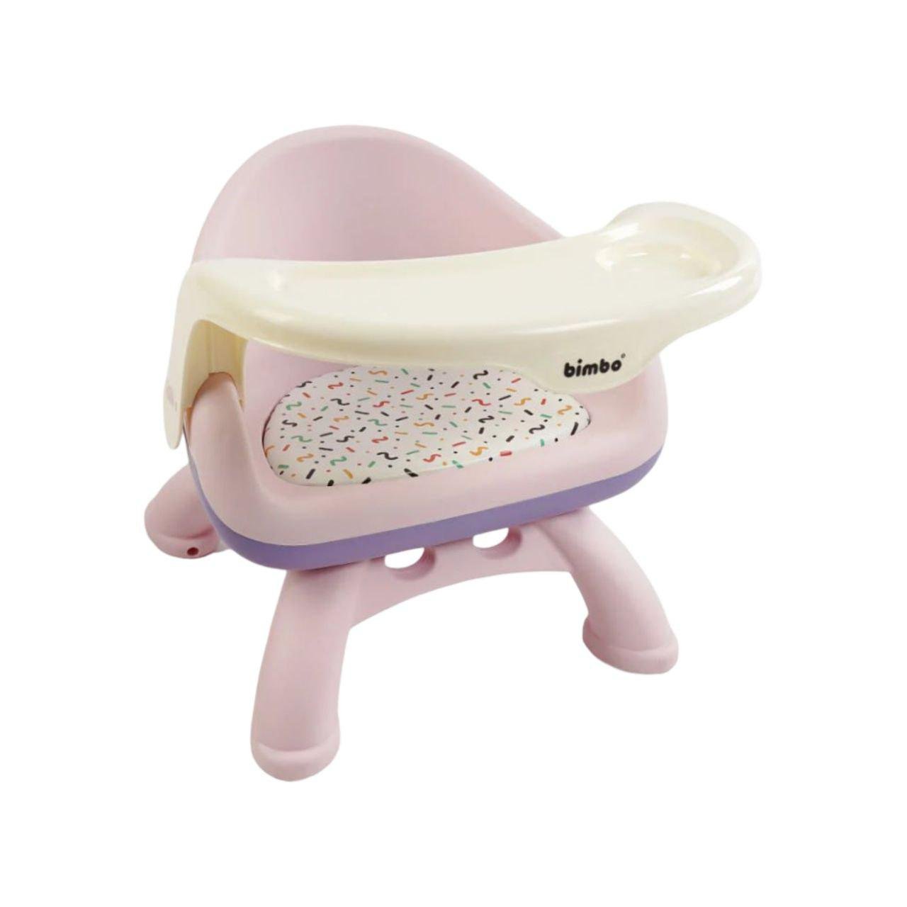 Стульчик для кормления со съемным столиком Bimbo Розовый (28132247)