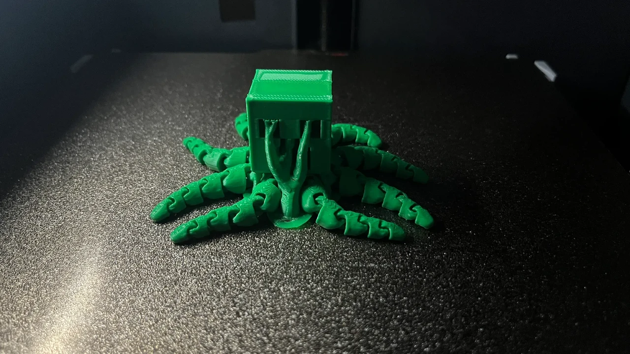 Игрушка-фигурка Creeper Octopus 10 см - фото 3