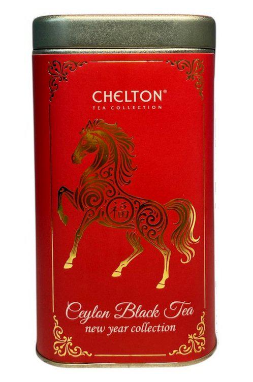 Чай черный Chelton Золотое Счастье цейлонский байховый OPA в металлической банке 100 г (60716)