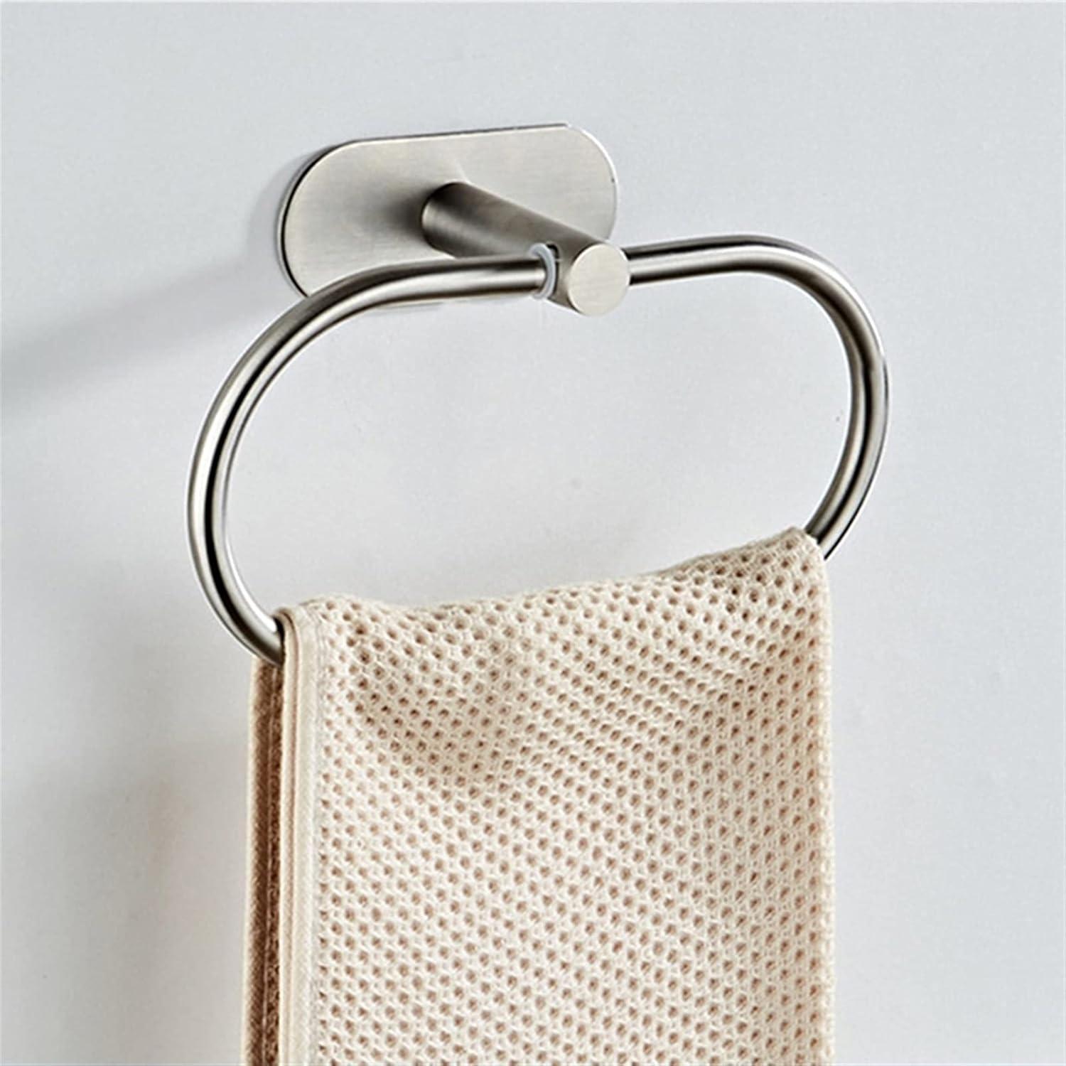 Тримач-кільце для рушників самоклеючий з нержавіючої сталі Сріблястий (2744675042) - фото 2 Тримач-кільце для рушників самоклеючий з нержавіючої сталі Сріблястий (2744675042) - фото 2