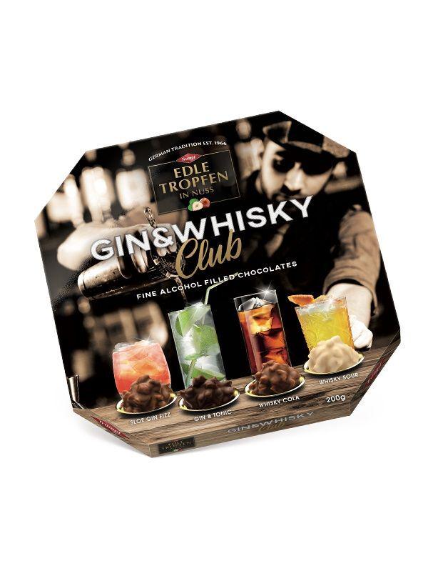 ᐉ Шоколадное пралине Trumpf Edle Tropfen In Nuss Gin Whisky с элитным ...