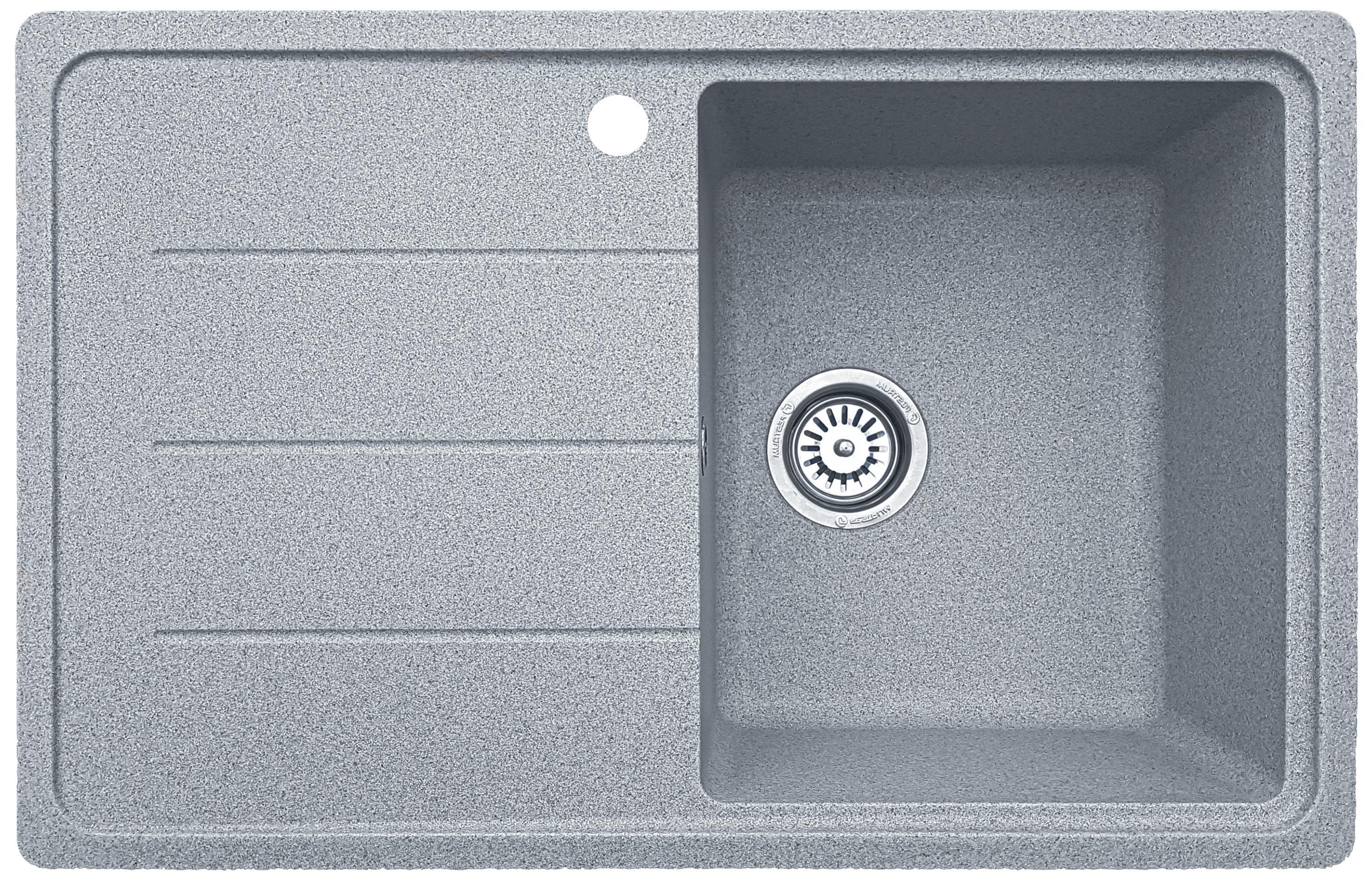 Мойка кухонная Valetti 24L 780x500 мм Серый