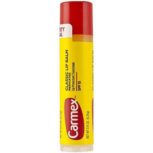 Бальзам для губ Carmex Classic Lip Balm SPF 15 Stick класичний 4.25 г (083078113179) - фото 1