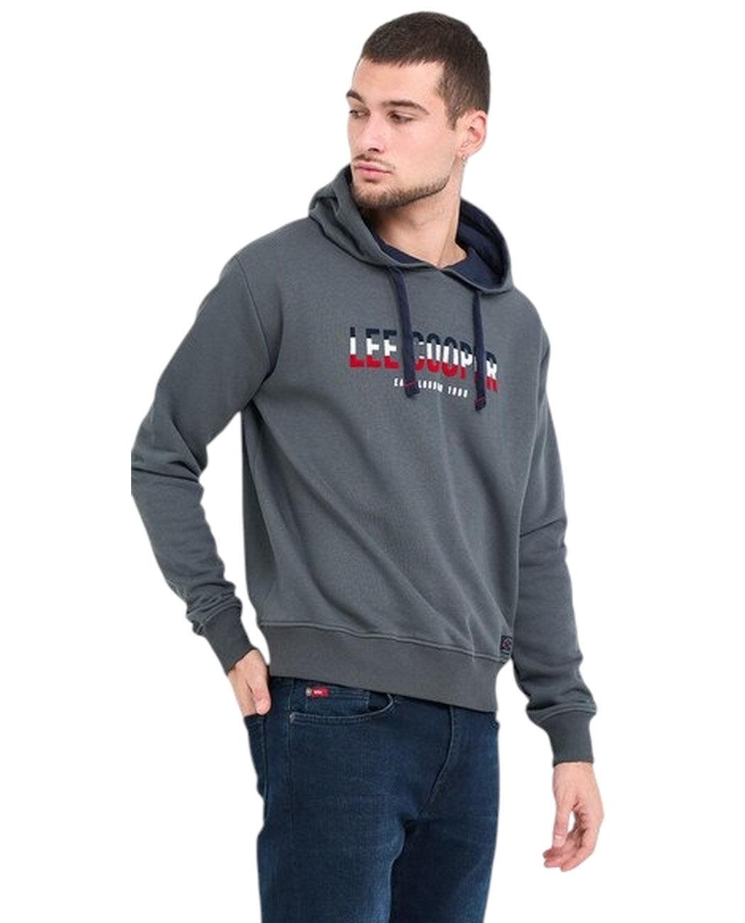 Худі чоловіче Lee Cooper 10395428.758 L Сірий (5942723143167) - фото 10 Худі чоловіче Lee Cooper 10395428.758 L Сірий (5942723143167) - фото 10