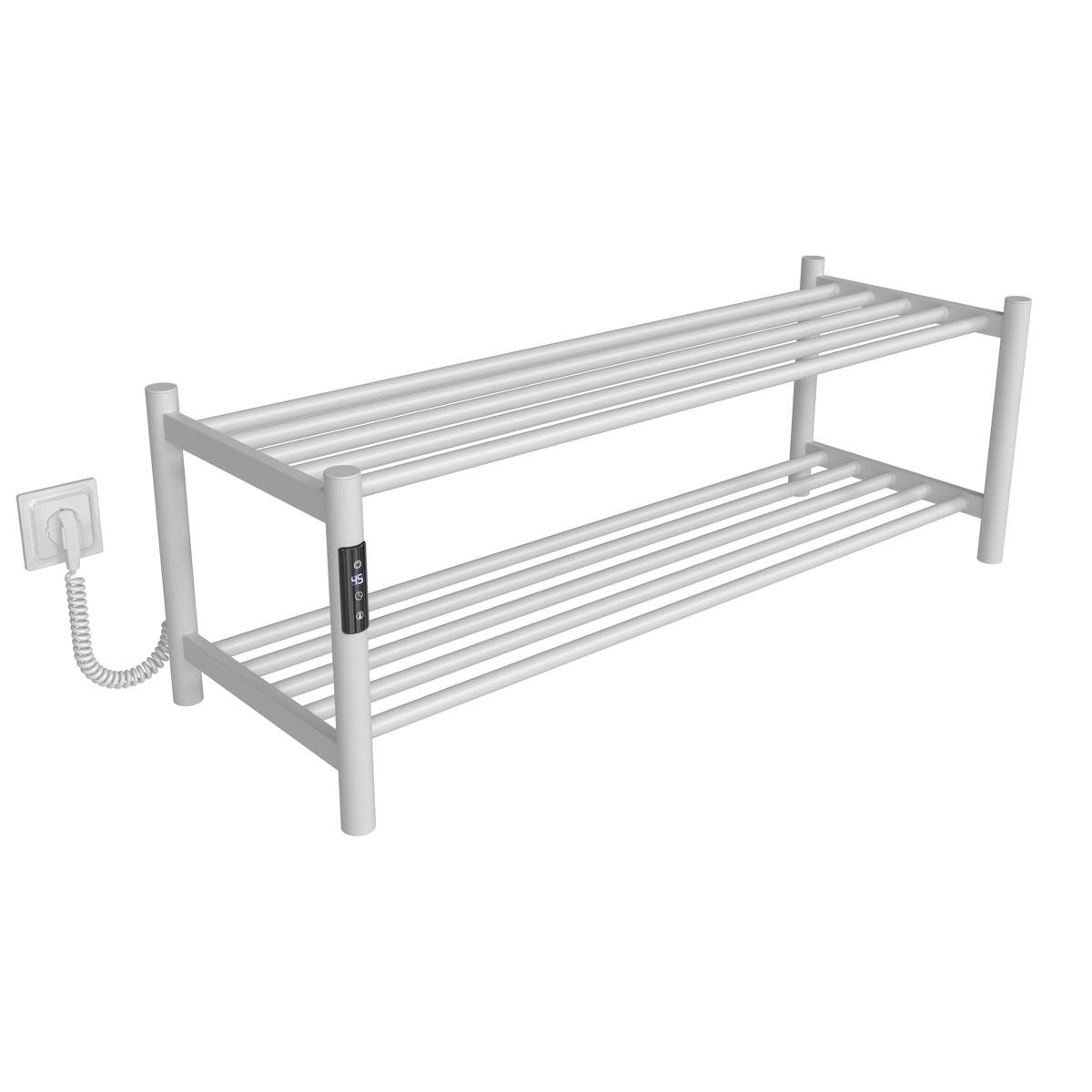 Сушилка электрическая Deffi Tiffany П2 JD03 левое подключение нержавеющая сталь 350х1000 мм Белый (C.PT.35.100.2.EWL1)