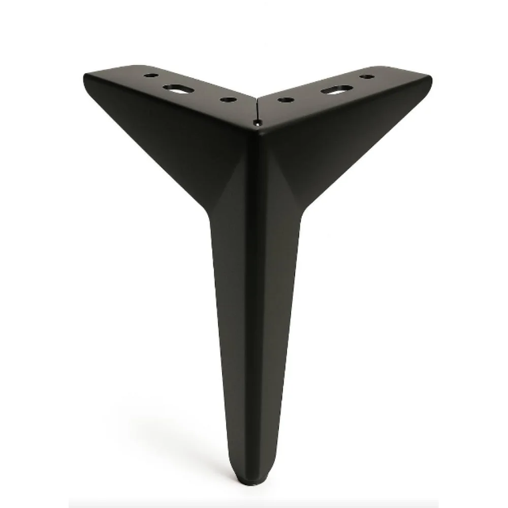 Меблева ніжка-опора Sigma нерегульована FL 153 135 мм Чорний Матовий (MO1276)