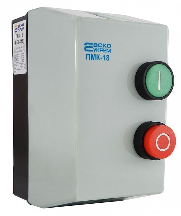 Контактор-пускатель в оболочке АСКО-Укрем ПМК 18 LE1-D18 18А 380 В IP54 (A0040040003) Контактор-пускатель в оболочке АСКО-Укрем ПМК 18 LE1-D18 18А 380 В IP54 (A0040040003)