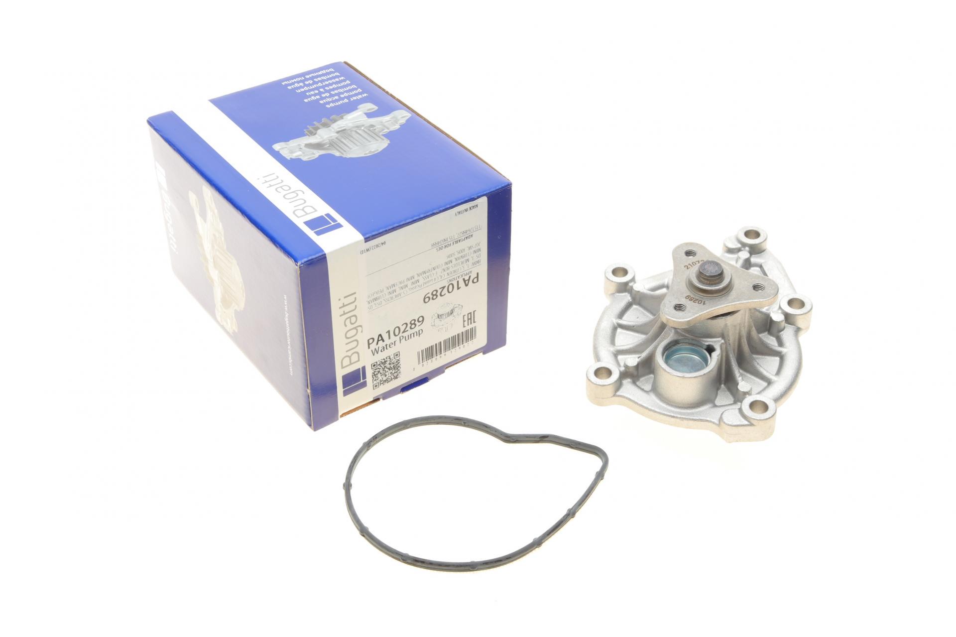Водяная помпа Bugatti BMW 1 F20/F21/3 F30/F80 1.6i N13 11-/Citroen C3/C4/C5 1.4/1.6 08- (PA10289)