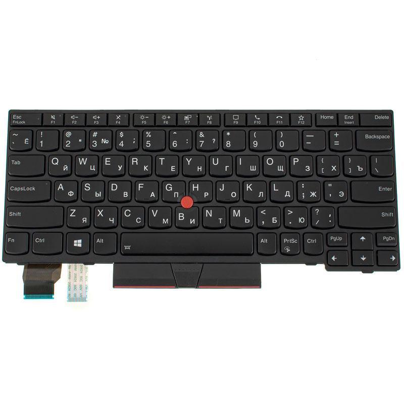 Клавиатура для ноутбука Lenovo ThinkPad T14 rus подсветка клавиш Black (183064)