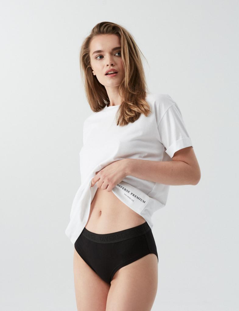 Набор трусиков женских Diverse EVB HELEN M Черный/Серый (5902598757654) - фото 3
