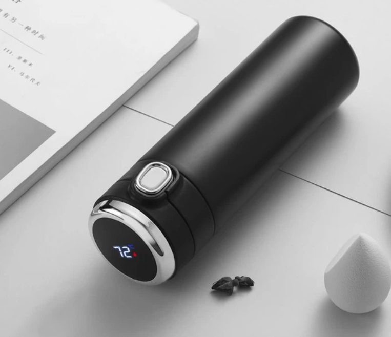 Термос з нержавіючої сталі 420 мл Чорний (ТК-102-4)