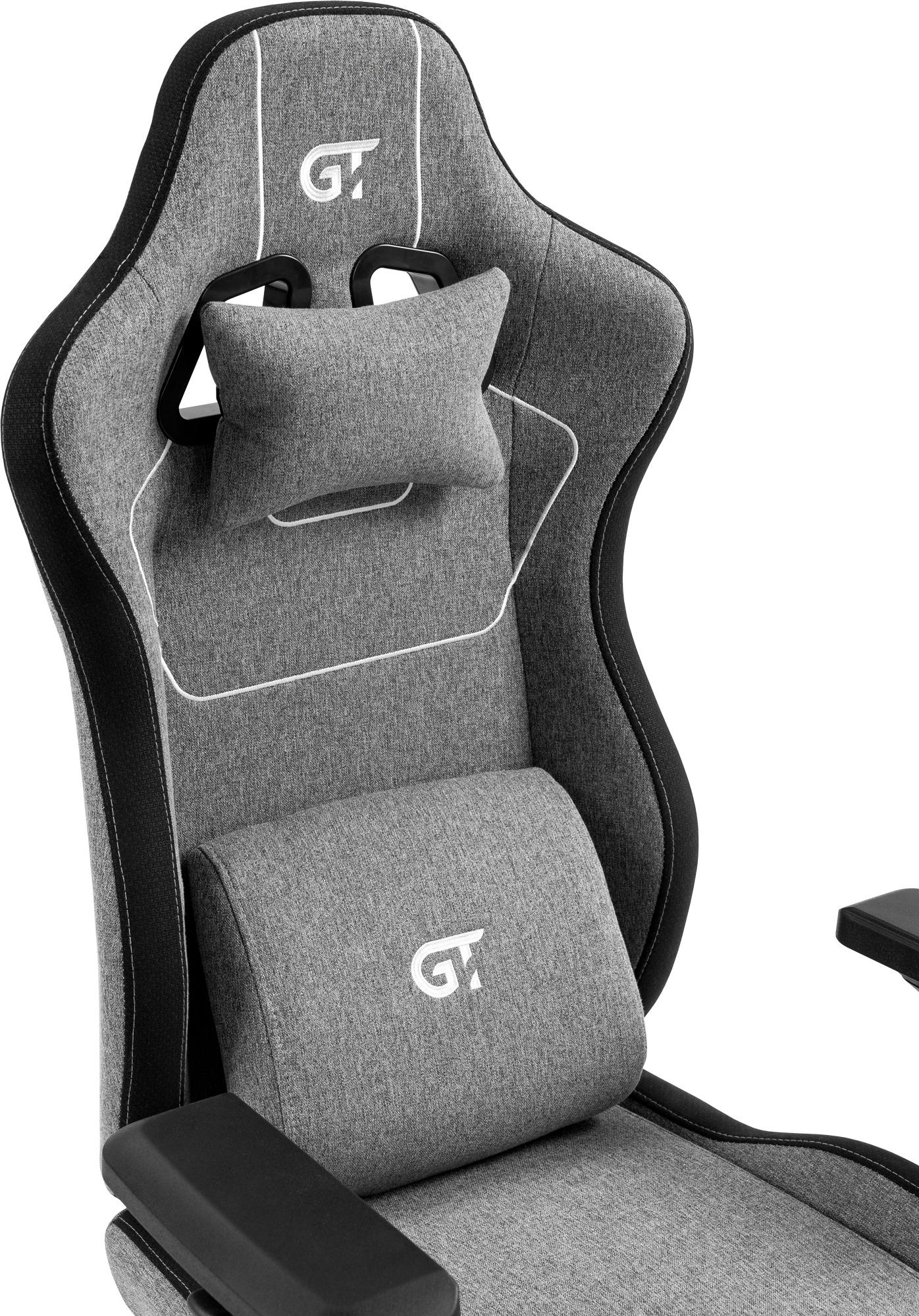 Кресло геймерское GT Racer X-2305 Fabric Grey/Black - фото 13