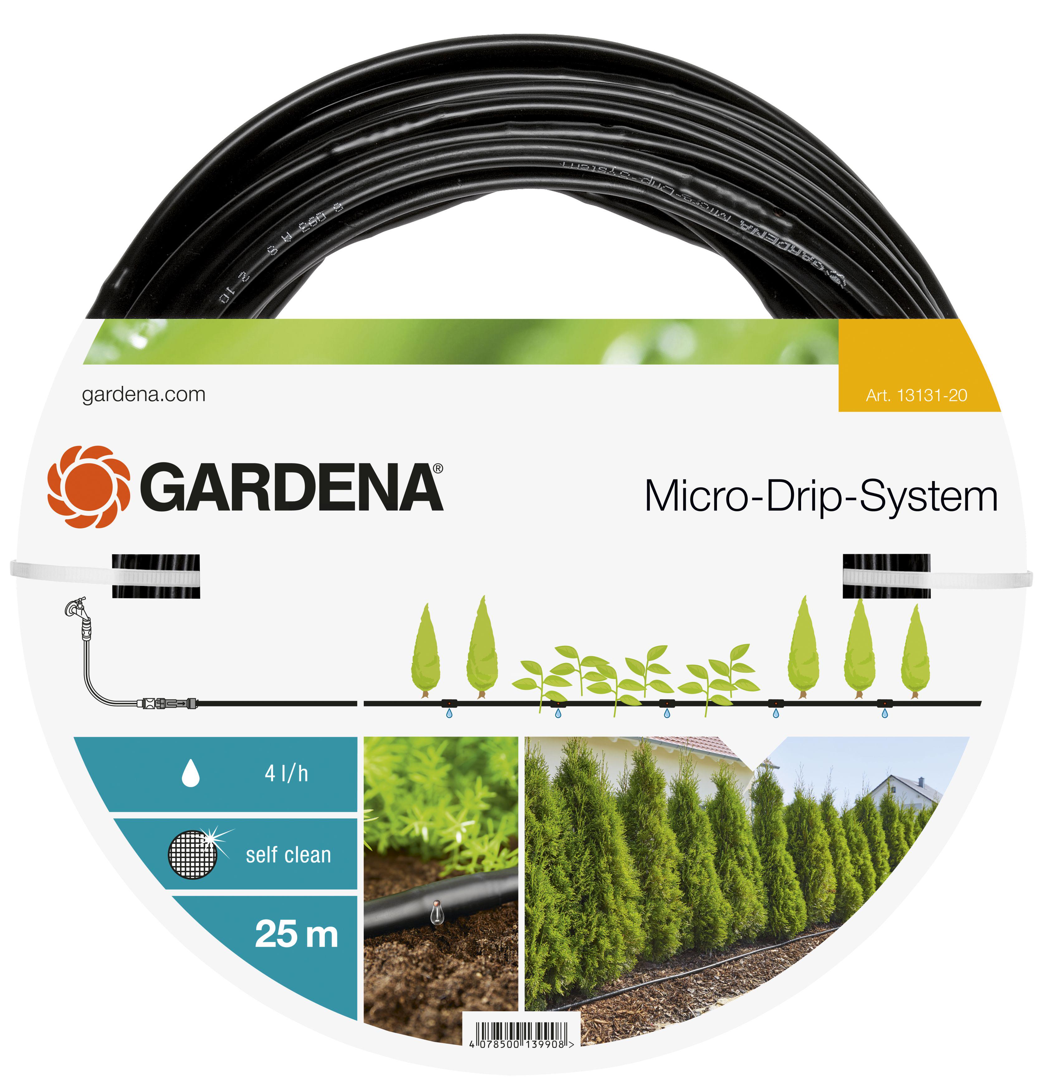 Шланг-дождеватель Gardena Micro-Drip-System d 13 мм 25 м (13131-20) - фото 1