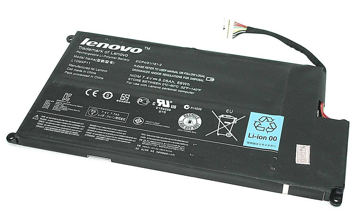 Аккумулятор для ноутбука Lenovo-IBM L10M4P11 7,4V 8000 mAh Black