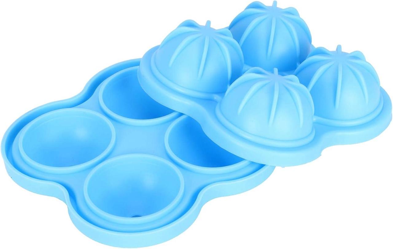 Форма для льоду Куля 4 комірок Блакитний (Е051591)