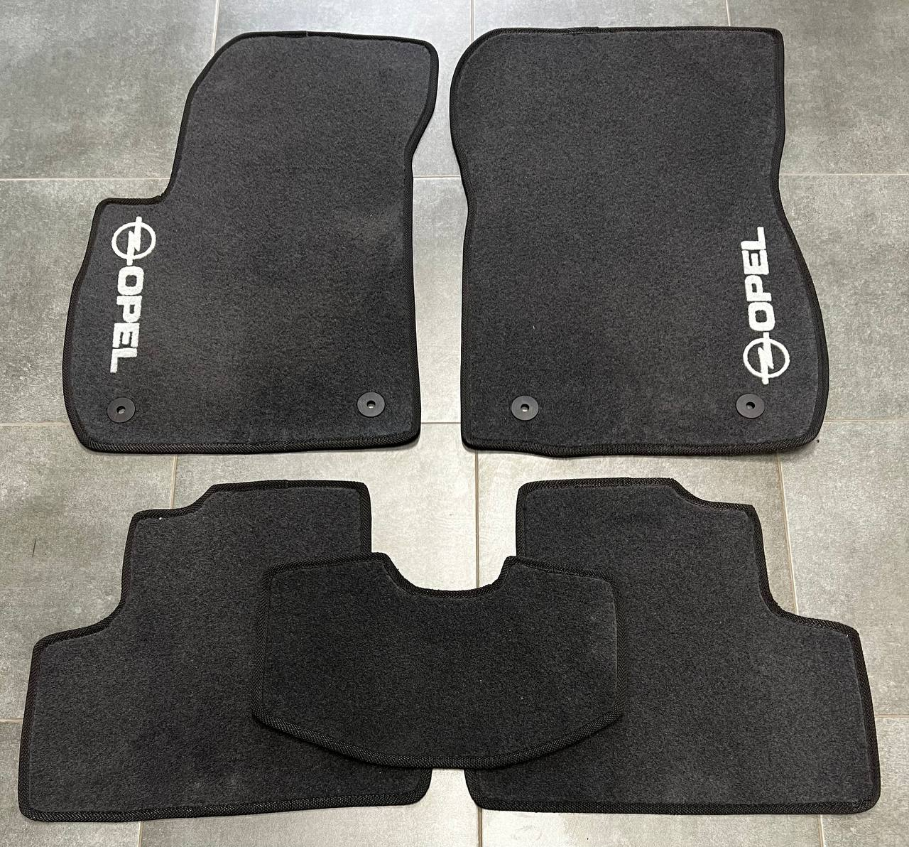 Коврики автомобильные ворсовые в салон для Opel Zafira ІІІ 2011