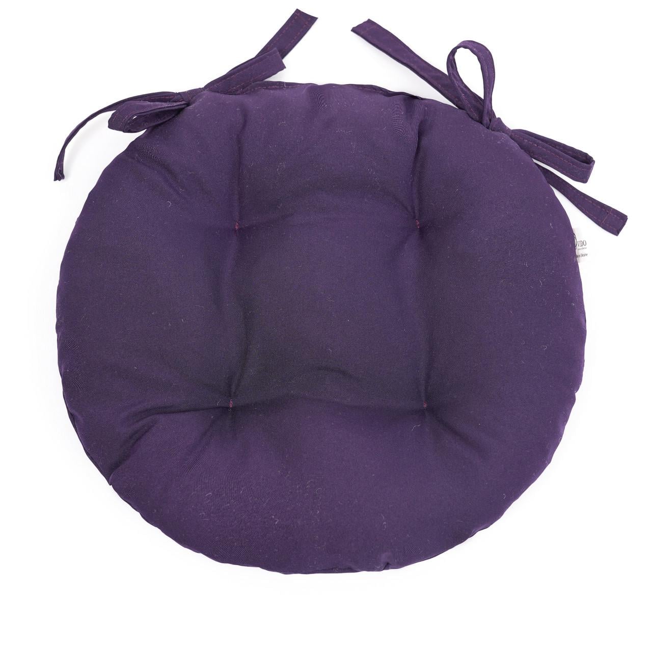 Подушка для стула/кресла/табурета 45x8 см Фиолетовый (1787893788)