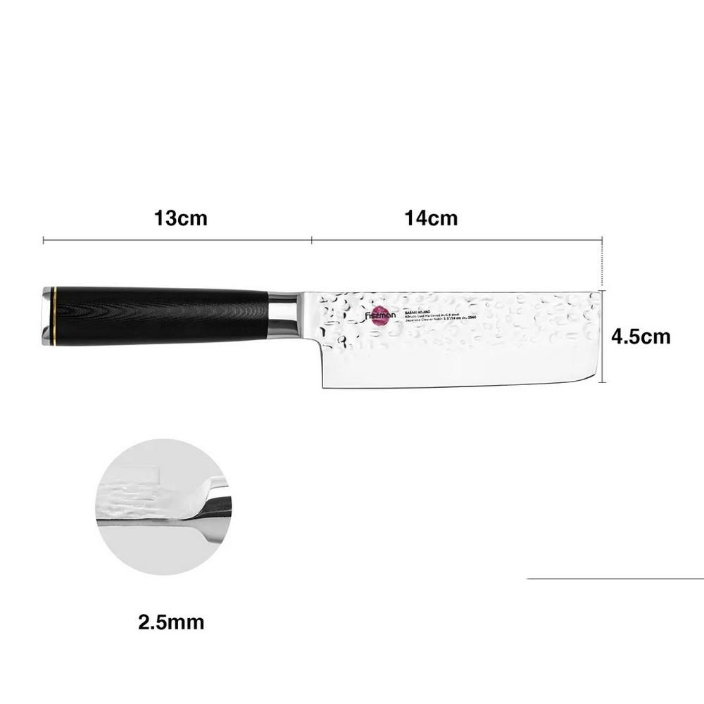 Топірець японський Fissman Kojiro 14 см (2560) - фото 5