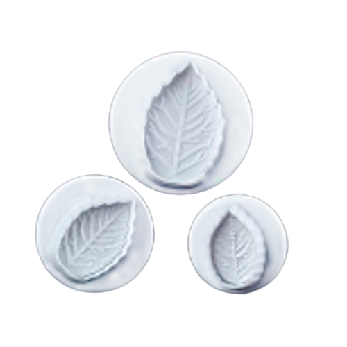 Плунжер для мастики Empire Листья розы мини EM8762 3 шт. (0cd0a449)