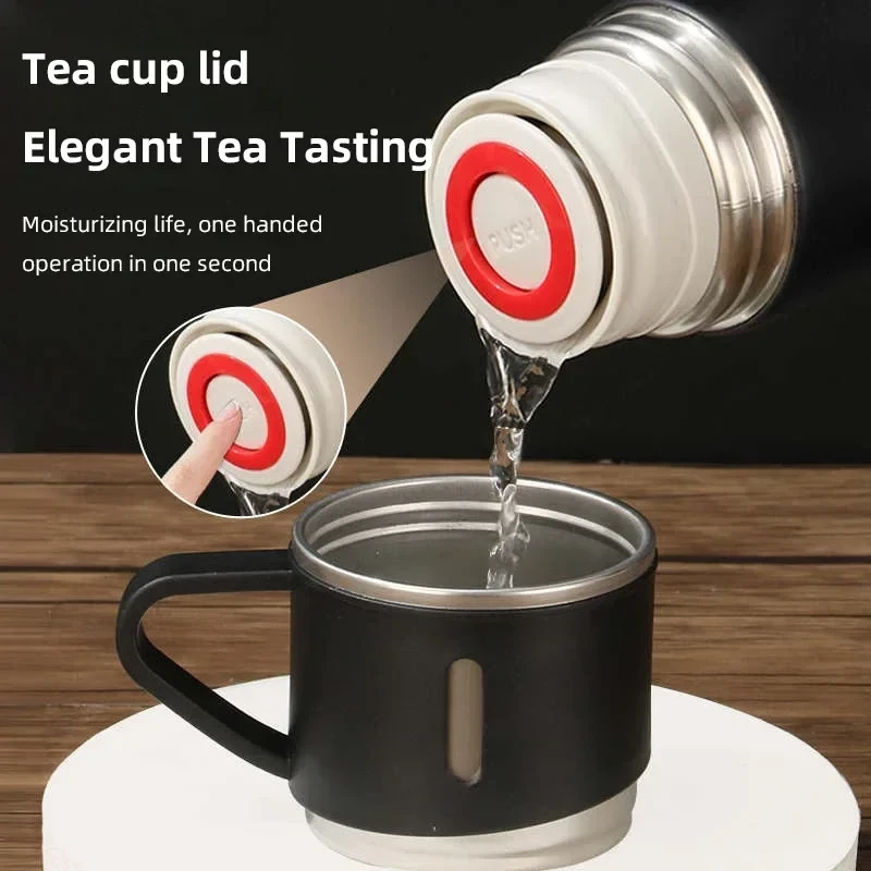 Термос Vacuum Flask SET вакуумний із нержавіючої сталі - фото 4 Термос Vacuum Flask SET вакуумний із нержавіючої сталі - фото 4