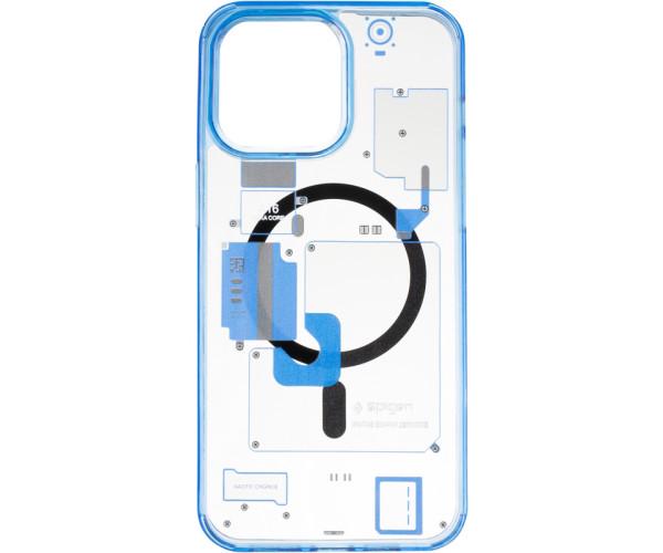 Чехол накладка Spigen MagSafe Diagram Case для iPhone 15 Синий Чехол накладка Spigen MagSafe Diagram Case для iPhone 15 Синий