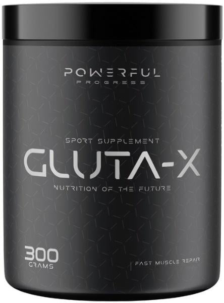Глютамін Powerful Progress Gluta-X Полуниця 300 г Глютамін Powerful Progress Gluta-X Полуниця 300 г