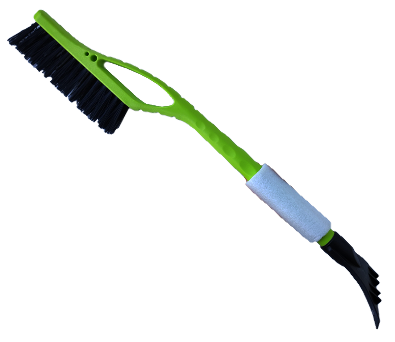 Щетка-сметка со скребком 530 мм поролоновой с ручкой (6255) Щетка-сметка со скребком 530 мм поролоновой с ручкой (6255)