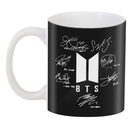 Чашка Gee! Bangtan Boys BTS Автографы BTS.02.08