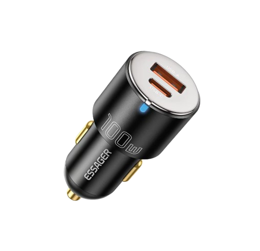 Зарядное устройство Essager 100W USB-A Type-C (0324)