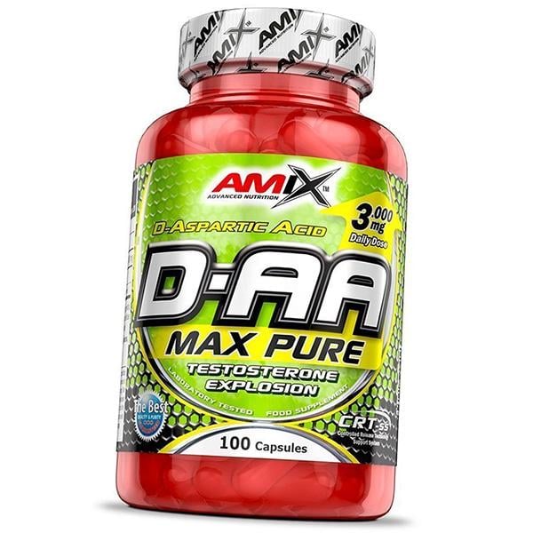 Д-Аспарагиновая кислота Amix Nutrition D-AA Max Pure 100 капс. (08135010)