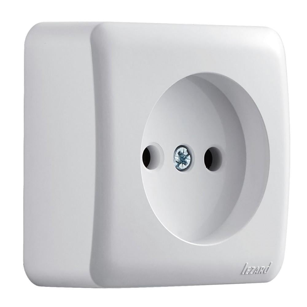 Розетка Lezard Viola 1-я Белый (751-0200-121B)