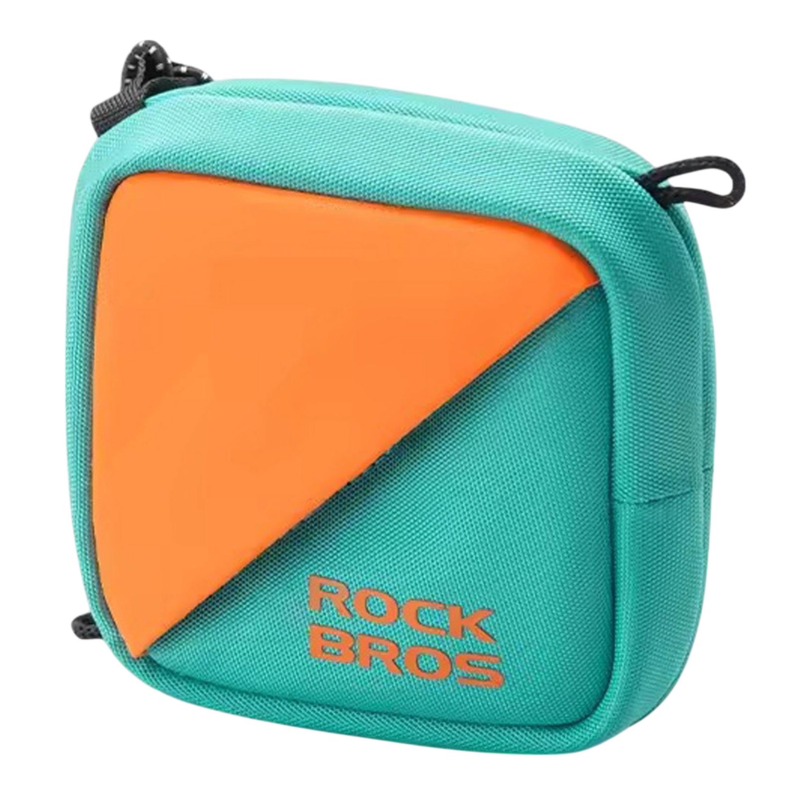 Велосумка підсідельна ROCKBROS HF19 Бірюзовий/Помаранчевий (RB-HF19-5270)