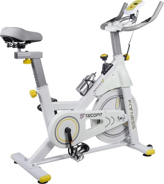 Велотренажер спинбайк TECOFIT Белый (JC-K706)