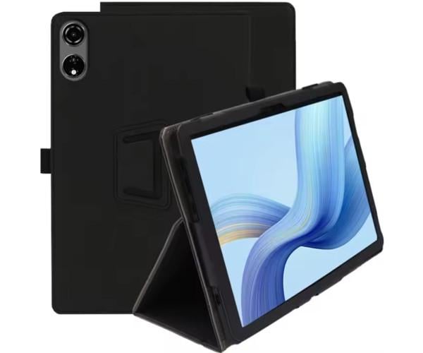Чехол-книжка Textile Leather Case with Stand для Blackview Mega 3 Black
