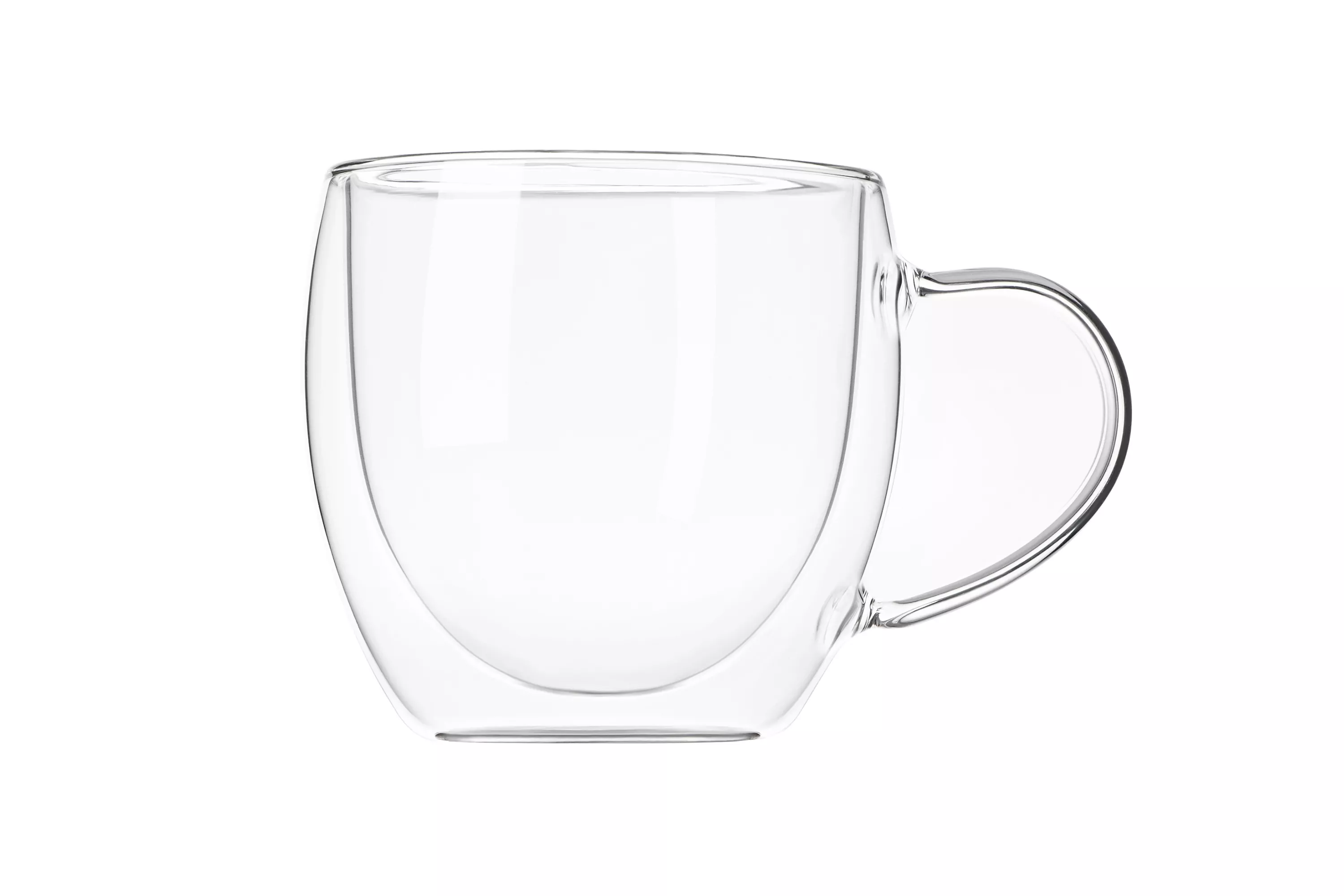 Набір чашок Ardesto 2625BHR з подвійного боросилікатного скла 250 мл 2 шт. (23885936)