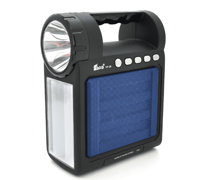 ᐉ Переносной фонарь с FM-радио VOLTRONIC FP26 Bluetooth аккумулятор