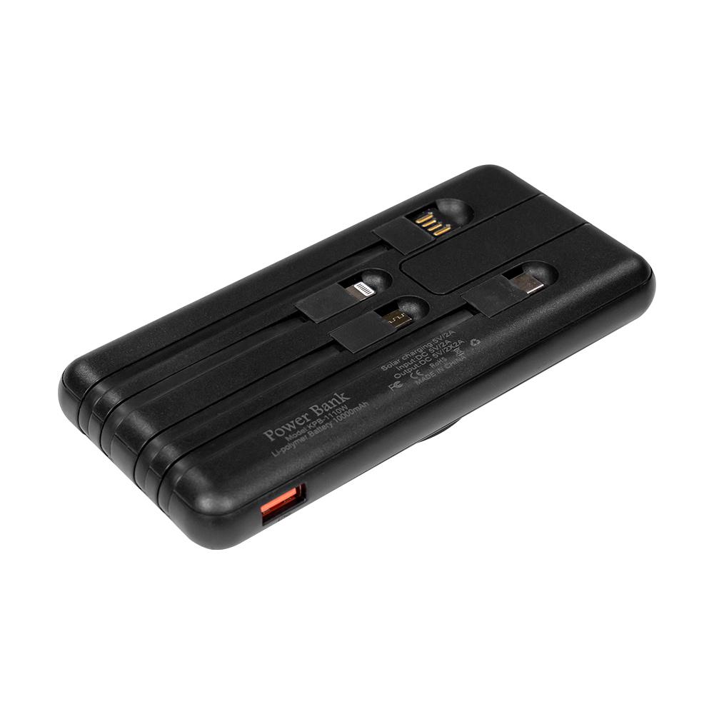 Повербанк Kraft KPB-1110W 10000 mAh Black (43-00099) - фото 3