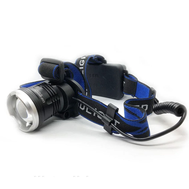 Ліхтар налобний акумуляторний Bailong BL-T24-P50 Чорний (GR-04669) - фото 4 Ліхтар налобний акумуляторний Bailong BL-T24-P50 Чорний (GR-04669) - фото 4