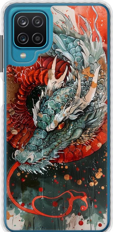 Чехол на Samsung Galaxy M12 M127F Стихия огня (6101pc-2360-42517)