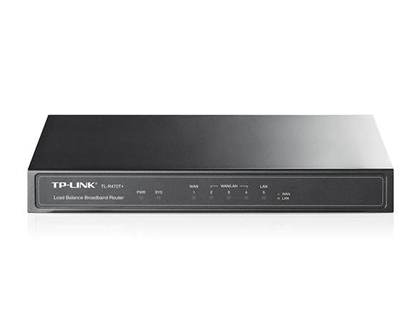 Роутер TP-Link TL-R470T+ 5 WAN/LAN 10/100Mb взаємозамінні порти WAN/LAN DHCP сервер